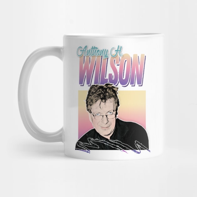 Tony Wilson 80s Styled Aesthetic Tribute Design by DankFutura